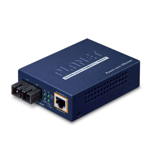 100Base-FX to 10/100Base-TX PoE Media Converter PLANET FTP-802