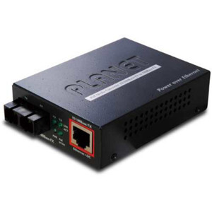 100Base-FX to 10/100Base-TX PoE Media Converter PLANET FTP-802