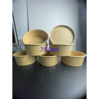 100c bát giấy 750ml + nắp pp chịu nhiệt