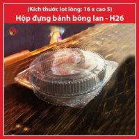 100c - Hộp H26 đựng bánh bông lan trứng muối