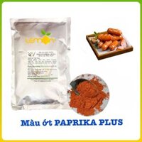 [100g-500g] Bột màu vàng cam Paprika Plus tạo màu cho xúc xích, cá viên