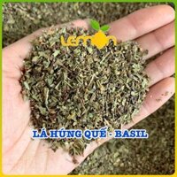 [100g-500g] Lá húng quế khô - Lá basil thơm - Gia vị Tây làm pizza, gà rán, nấu súp, steak