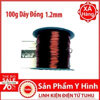 100g Dây Đồng 1.2mm Giá Rẻ [bonus]