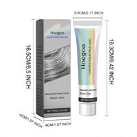 100g Hair Dye Shampoo Natural Essence Extract Silver Hair Dye Non-Stick Scalp Safe  Long-lasting