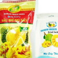 100g sầu riêng sấy + 50g mít sấy