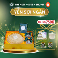 100G Tổ yến sào tinh chế tự nhiên cao cấp Nha Trang Khánh Hòa sợi ngắn The Nest House