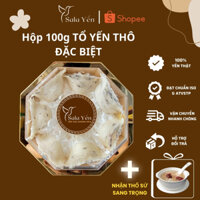 100g Tổ Yến THÔ ĐẶC BIỆT 1 Lạng Yến Sào Khánh Hòa Nguyên Chất 100% Tăng Miễn Dịch Bồi Bổ Sức Khoẻ Chống Lão Hoá-Sala Yến