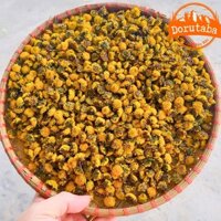 (100g) Trà hoa cúc chi, cúc tiến vua sấy lạnh lᴏại 1, Hoa cúc chi vàng sấy khô nấu nước sâm, pha trà giúp lợi sữa