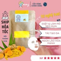 (100gr) Tinh bột nghệ vàng MMG Loại 1 nguyên chất dạng túi giấy