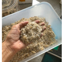 100gr yến vụn thô nát,vụn đẹp (hình thật), sạch tạp chất, ít lông, yến việt, kèm đồ chưng