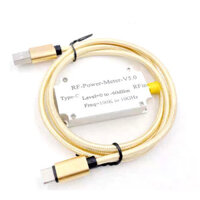 100K-10GHZ USB RF Power Meter V5 USB Communication Data Export Power Detector Amplitude Measurement Software for Ham Rad