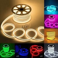 [100m] Đèn Led Dây Ống Neon Flex 220V 2 mặt ngoài trời chống nước