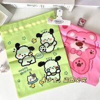 100pc Cute Cartoon Original Car Trash Bag Wall Desk Adhesive Buggy Bag Thickened Disposable Envelope Bag car garbage bag Car storage supplies