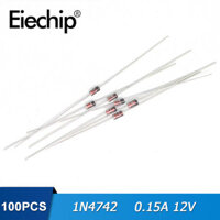 100PCS 1N4742 IN4742 Làm-41 Zener Diode 0.15A 12V