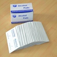 100pcs Alcohol Swab Pads Antiphlogosis Isopropyl Piece Wipe Antiseptic Skin Cleaning Care