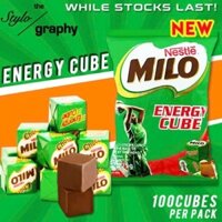 [100viên/275g] kẹo Milo cube,Kẹo Milo Energy cube,Milo cube Nestle Thái Lan chính hãng.