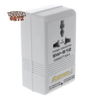 100w 110V / 120V sang 220V / 240V Bộ chuyển đổi điện áp bước lên xuống Biến áp du lịch màu trắng
