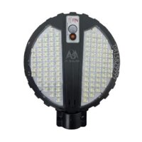 [100W]Đèn Năng Lượng Mặt Trời Liền Thể Tròn Tích Điện Tấm Pin, Chống Nước IP66,Cảm Biến Chuyển Động ,LED Siêu Sáng - ABM