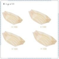 100x Thuyền Hộp Đựng Thực Phẩm Sashimi Đĩa Đa Năng Món Tráng Miệng Bằng Gỗ Sushi Thuyền Cho Nhà Trà Phòng Ăn Phục Vụ