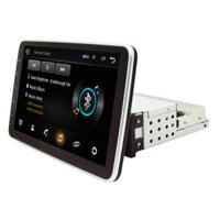 10.1 Inch 1DIN for Android 9.1 Car Stereo Radio 360 Degree Rotation Multimedia Player 4 Core 4+32G 2.5D IPS Screen GPS 4