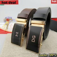 🌸10.10 GIẢM GIÁ Dây Nịt Da Bò Thật 100% Gia Công Tại Việt Nam Đầu Khóa Thép Không Rỉ Cao Cấp Bảo Hành 12 Tháng .