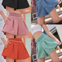 10.10 Quần đùi 2 lớp giả váy tập gym, thể thao, yoga .