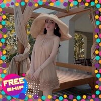 10.10 Video và ảnh thật - Áo yếm voan bèo tầng .