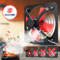 10/12 inch Quạt hút công nghiệp/quạt hút bếp/dây nguồn 2m có công tắc/chất liệu kim loại / Khói thải