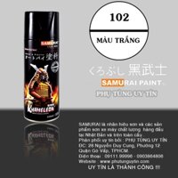 102 _ Chai Sơn Xịt Xe Máy Samurai 102 _ Màu Trắng _ White Shop Uy Tín , Giao Nhanh Giàu 0911199996 Www Phutunguytin Com