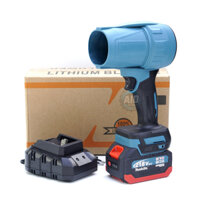1050W Quạt bạo lực Máy thổi bụi Rửa xe Quạt phản lực Thổi lá cây Quạt mini siêu mạnh pin makita phổ thông TB02.P05