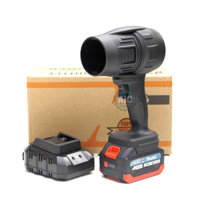 1050W Quạt thổi bụi Quạt thổi lá sấy tóc Quạt phản lực Quạt thổi oto cầm tay mini siêu mạnh pin makita phổ thông P03
