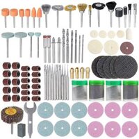 105PCS/161PCS Abrasives Accessories Abrasive Tools Wood Metal Engraving Electric Rotary Tool Accessory for Dremel Bit Se