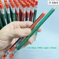 [1060] HỘP 60 CÂY Bút Viết Chì Bấm 2.0mm Ngòi Lớn 2B 1060 Hàng Xịn, Chất lượng, dễ dàng thay ngòi