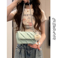 1072 Người Bộ Sưu Tập CKEWPAION Túi Nữ 2025 Phong Cách Chanel Túi Vuông Nhỏ Thời Trang Phù Hợp Với Người Đi Lại Dây Xích Túi Nhỏ 1072 Người Bộ Sưu Tập CKEWPAION Túi Nữ 2025 Phong Cách Chanel Túi Vuông Nhỏ Thời Trang Phù Hợp Với Người Đi Lại Dây Xích Túi N