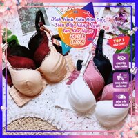 [1078] Áo lót nữ định hình siêu độn dày 6CM có gọng dành cho ngực nhỏ, nâng gom ngực tạo khe, ren chìm, mặc áo dài