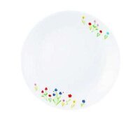 108-FWH-BP – Đĩa thuỷ tinh Corelle 21.6cm hoa văn Flower Hill