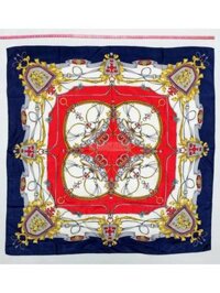 1086-Khăn-Korea silk scarf (~78cm x 78cm)