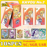 108thẻ My Little Pony kayou Pinkie Pie No.7 bài hiếm SC/SGR/LSR card game anime đồ chơi bé gái