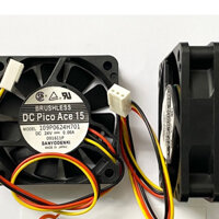 109P0624H701 Quạt Sanyo Denki 24V 0.06A 60x60x15mm