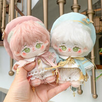 10cm Cotton Búp Bê Quần Áo Chim Xanh Chơi Huy Hiệu Bộ Đẹp Trai Dễ Thương Giá Rẻ Búp Bê Không Thuộc Tính Thân Sao Biển Có Thể Mặc