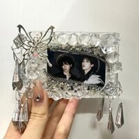 10cm Thành Phẩm Thẻ Gạch Sỏi Thẻ Gạch Baroque Tự Làm Thông Qua Tình Yêu Đậu Bướm Thẻ Epoxy Gạch Đá Qua Thẻ Gạch