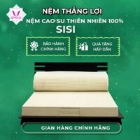 (10cm)Nệm Cao Su Thiên Nhiên 100% SiSi Advanced -Độ Đàn Hồi Và Độ Êm Tuyệt Đối- 10cm