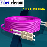 10g OM3 OM4 LC UPC-LC UPC Multimode Duplex 2.0mm Fiber Patch Cable LC Fiber Optic Patch Cord Cáp quang