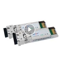 10G SFP+ SMF 1550/1490NM LC 80KM with DDM