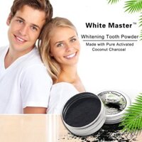 10gWhite Maste Activated Carbon Coconut Shell To Tartar Smoke Stain Teeth Whitening Powder