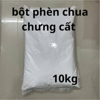 10KG bột phèn chua chưng cất , khử mùi hôi nách , hôi chân và mùi cơ thể , thành phần tự nhiên.