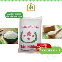 10kg gạo đặc sản Bắc Hương loại 1 Nam Định, sỉ gạo bắc hương ăn dẻo, thơm tự nhiên - Gạo ngon Phúc Lâm Shop
