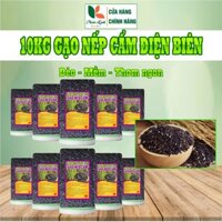 10kg gạo nếp cẩm nương Tây Bắc - Dẻo, mềm, thơm ngon - Hoài Linh Điện Biên. Hữu cơ Tự nhiên Gói
