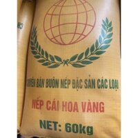 10kg nếp hoa vàng đồ xôi nấu chè làm bánh