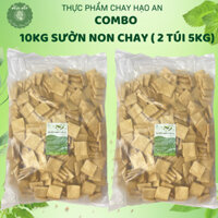 10kg Sườn Non Chay GIÁ SỈ , Sườn non thuần chay 2 gói 5kg, Sườn Chay Hạo An - Thực Phẩm Chay Hạo An